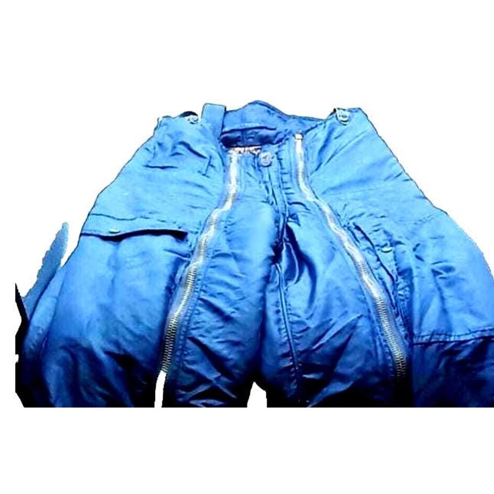 Vtg 50's USAF Type D-IA Heavy Flight Pants Sigmund Eisner Sz 34 Korean War Blue